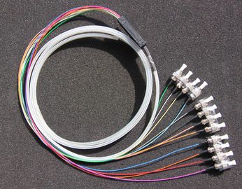 China Conectores da fibra ótica da fita/trança do cabo de remendo APC UPC do PC fornecedor
