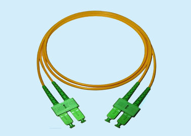 China Conectores Sc/Apc frente e verso Sc/Apc da fibra ótica do único modo da estabilidade fornecedor