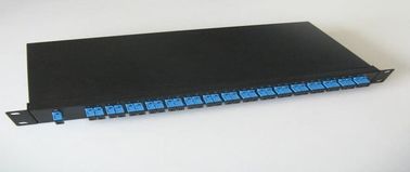 China Caixa da terminação do divisor do PLC da fibra ótica de 32 cremalheiras com SC - APC Adapte fornecedor