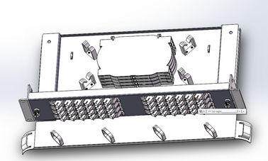 China Caixa terminal com adaptadores do SC, caixa da fibra ótica de Ftth de 48 núcleos de junção da fibra ótica fornecedor