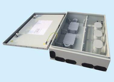 China Caixa elétrica montada Polo do metal da caixa de distribuição da fibra ótica de 96 NÚCLEOS fornecedor