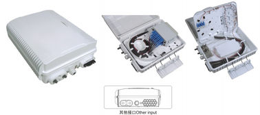 China Caixa de distribuição de fibra ótica GFS-16K, 1:16 PLC/2x1: 8PLC, 340X250X110mm, parede/polo-montou, IP65, apoia sem cortes fornecedor