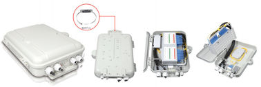 China IP55 Waterproof a parede/Polo plásticos da caixa de distribuição da fibra do conector montaram fornecedor