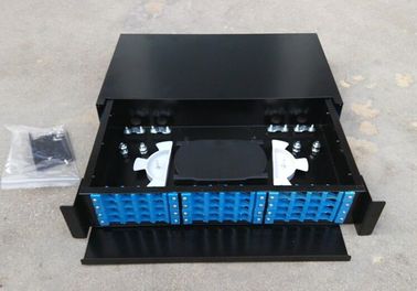 China Caixa de remendo ótica da fibra ótica do porto da caixa terminal 36/48 de Typefiber da gaveta do metal fornecedor