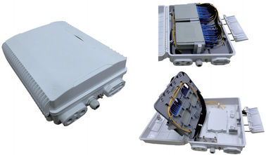 China A caixa de distribuição de fibra ótica GFS-32C, 32 NÚCLEOS, 340*250*110mm, parede/polo-montou, IP65, apoia sem cortes fornecedor